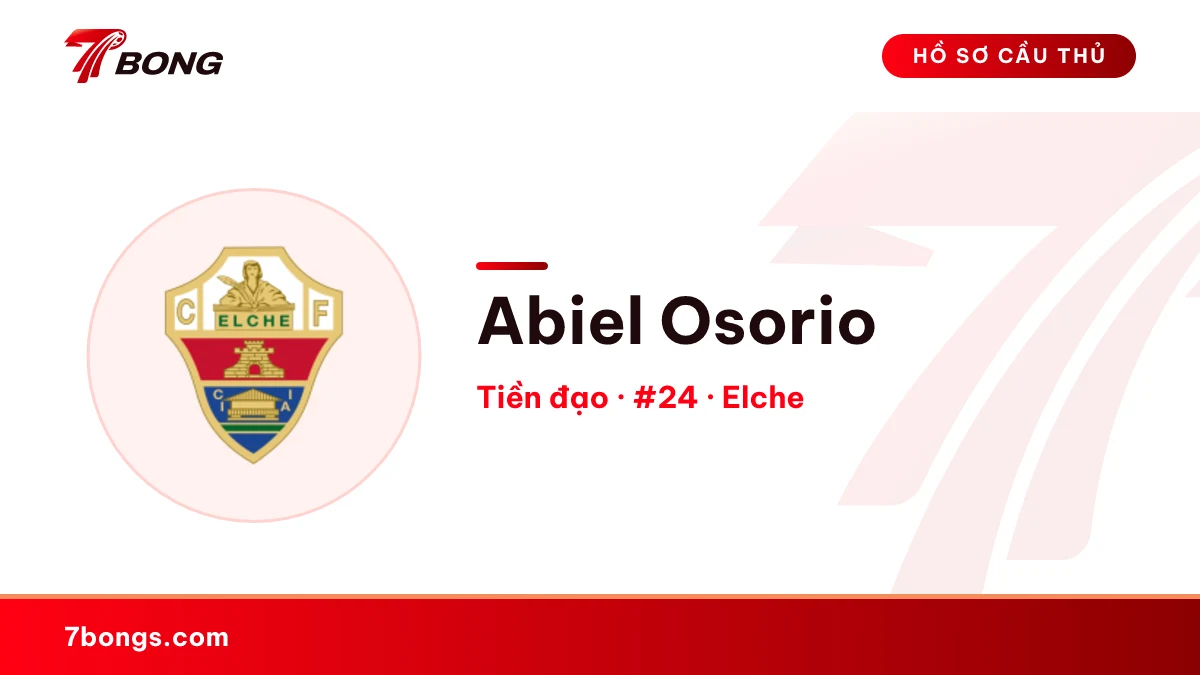 Abiel Osorio — Elche
