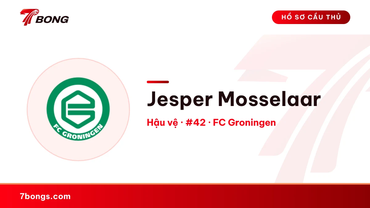 Jesper Mosselaar — FC Groningen
