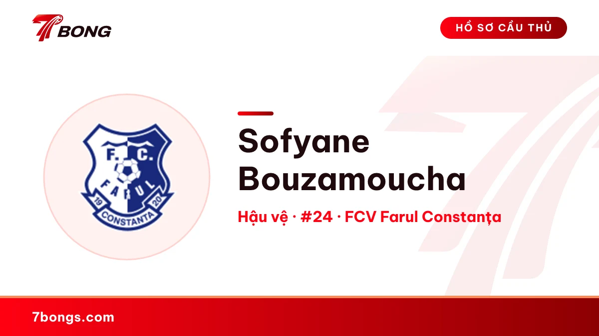 Sofyane Bouzamoucha — FCV Farul Constanța