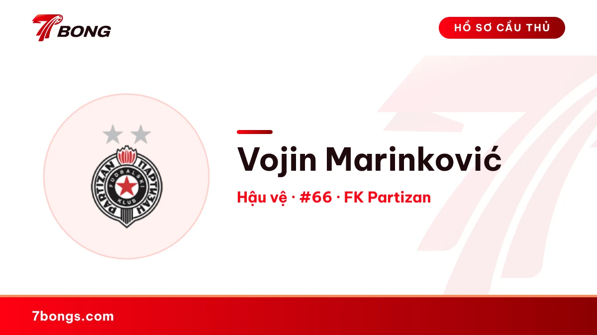 Vojin Marinković — FK Partizan