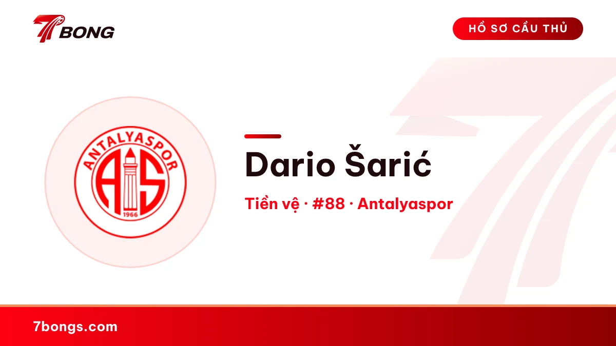 Dario Šarić — Antalyaspor