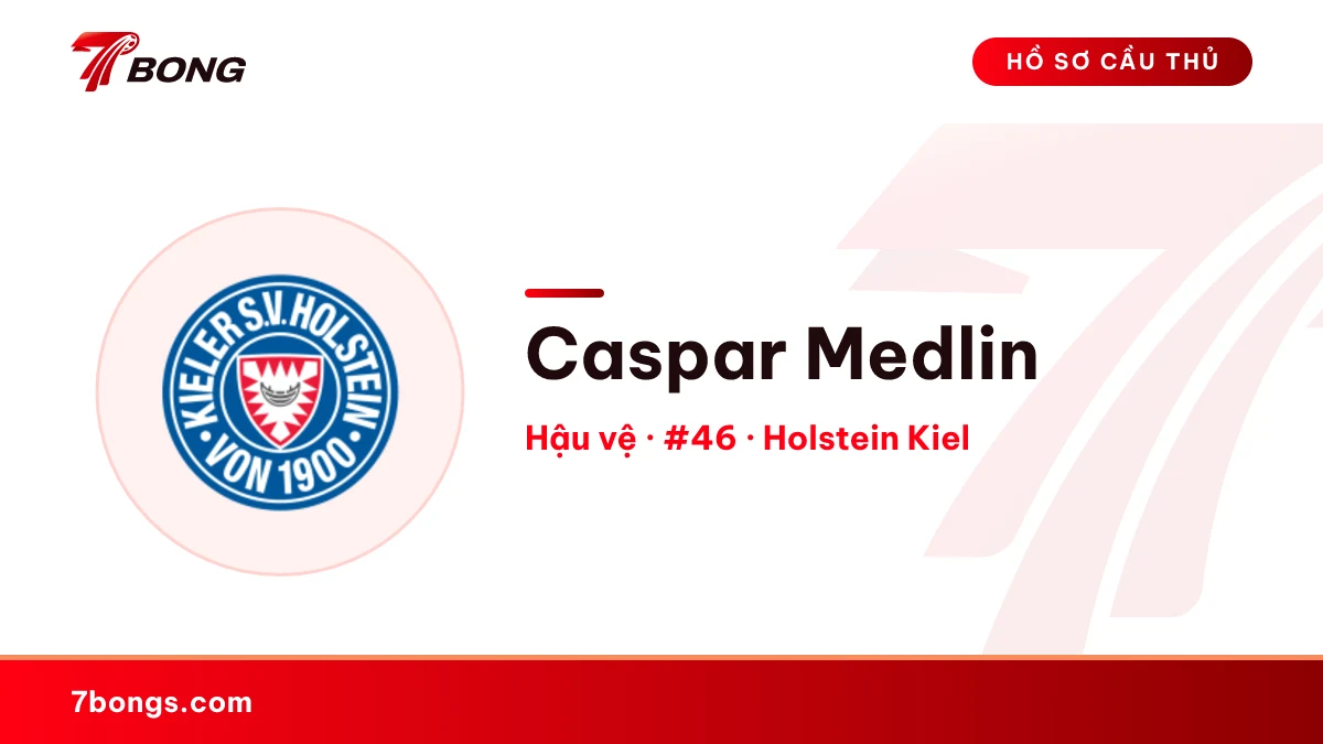 Caspar Medlin — Holstein Kiel