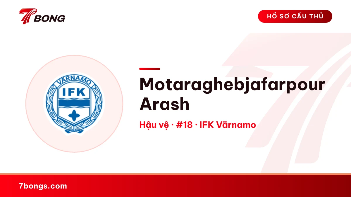 Motaraghebjafarpour Arash — IFK Värnamo
