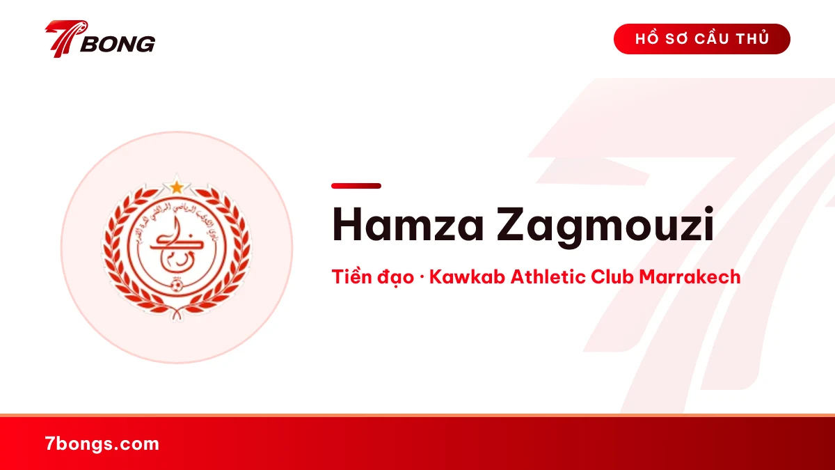 Hamza Zagmouzi — Kawkab Athletic Club Marrakech