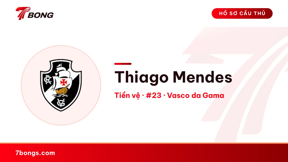 Thiago Mendes — Vasco da Gama