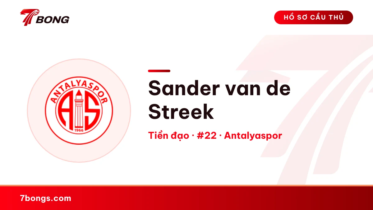 Sander van de Streek — Antalyaspor
