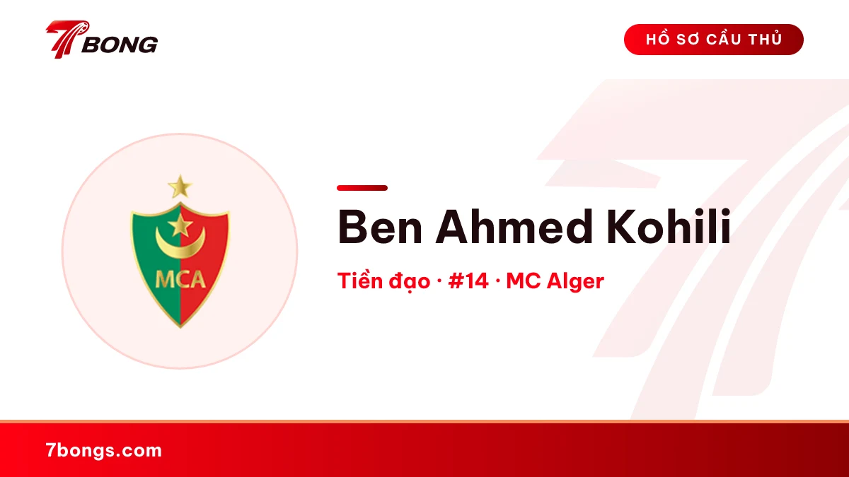 Ben Ahmed Kohili — MC Alger