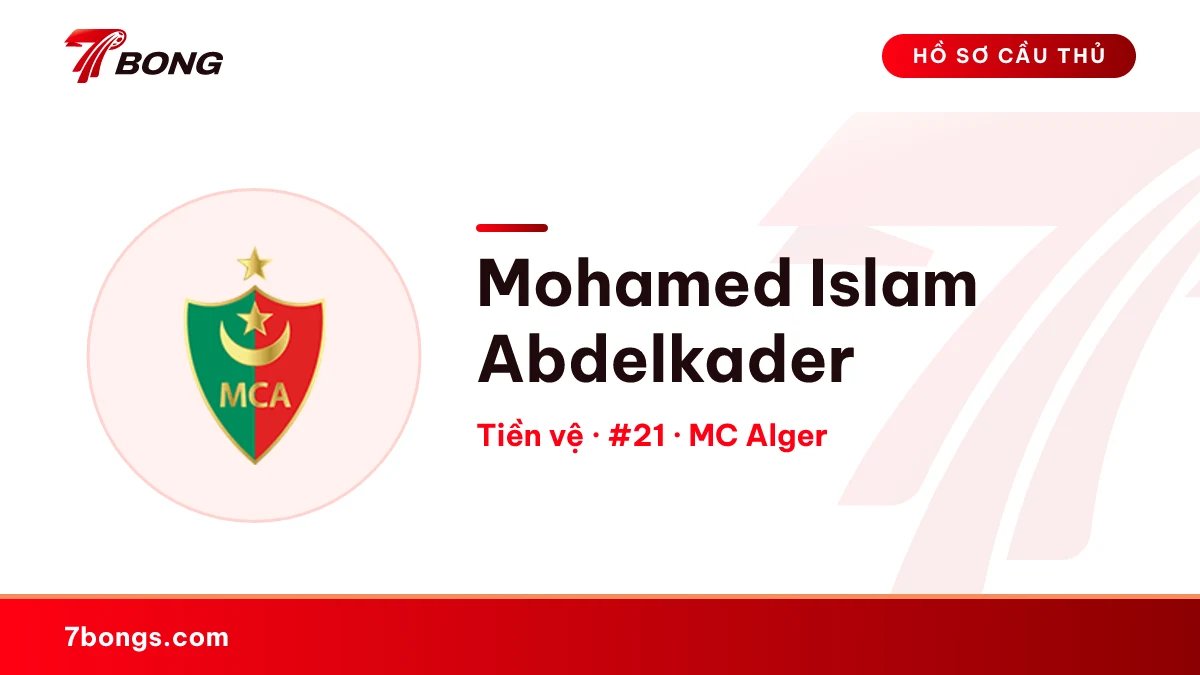 Mohamed Islam Abdelkader — MC Alger