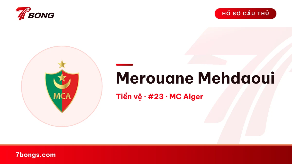 Merouane Mehdaoui — MC Alger