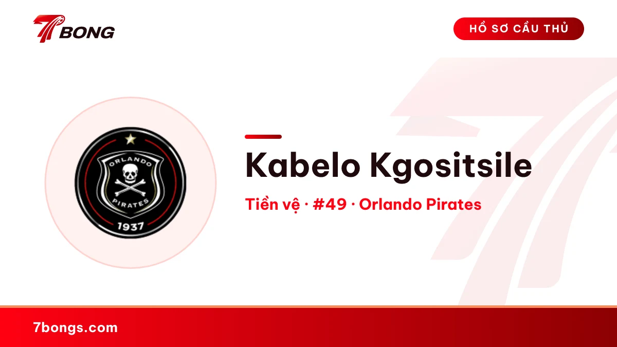 Kabelo Kgositsile — Orlando Pirates