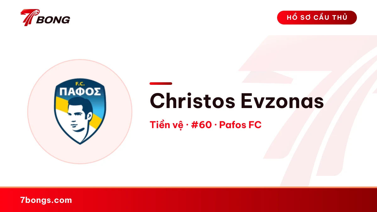 Christos Evzonas — Pafos FC