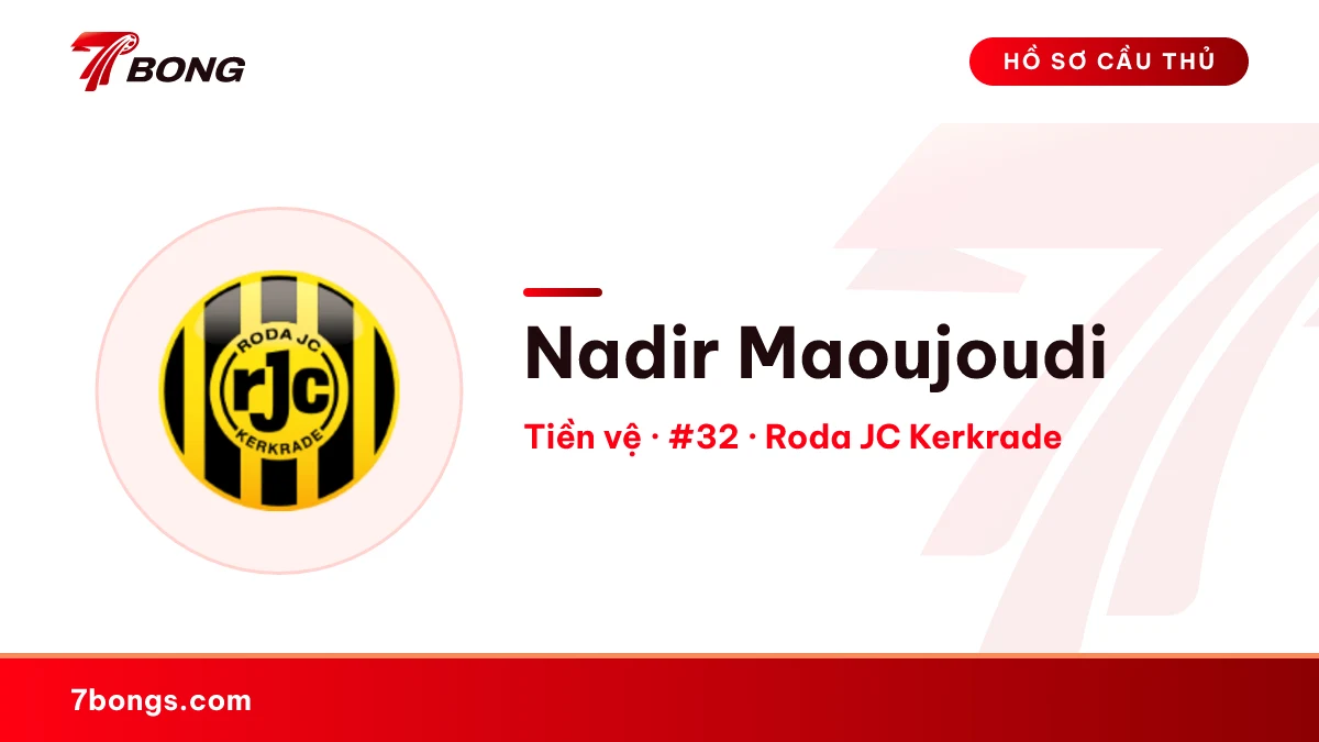 Nadir Maoujoudi — Roda JC Kerkrade