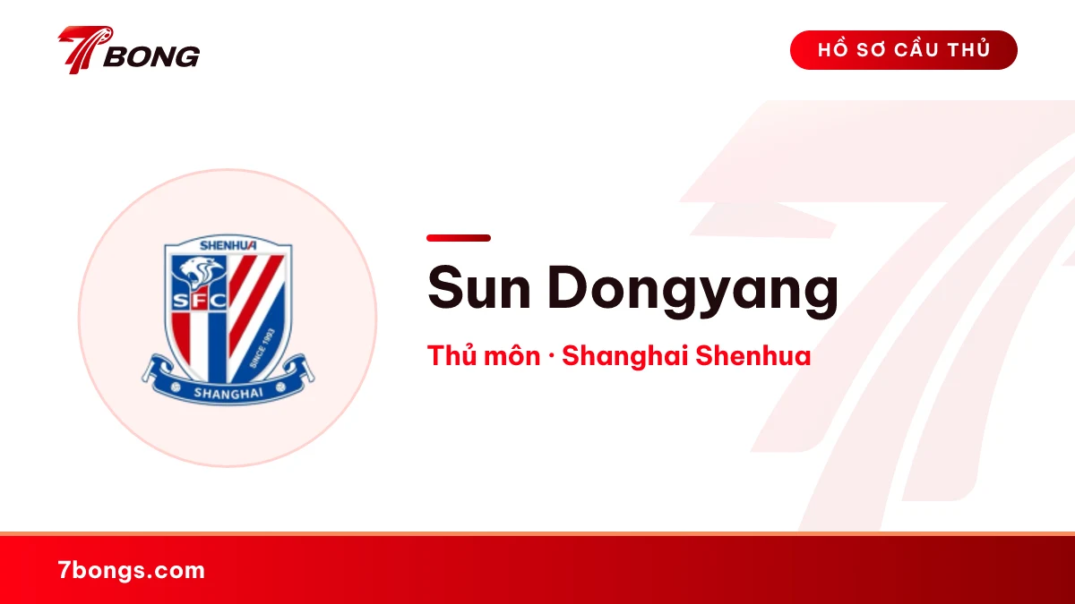 Sun Dongyang — Shanghai Shenhua
