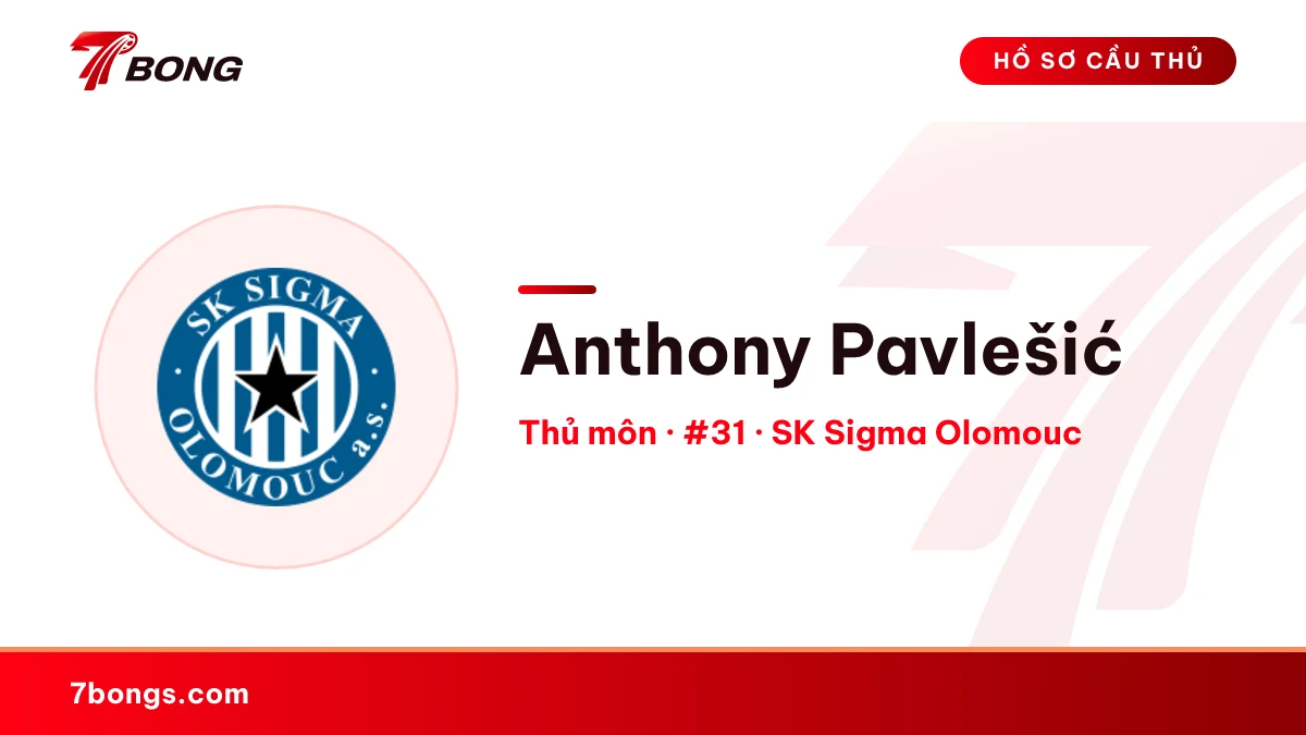 Anthony Pavlešić — SK Sigma Olomouc