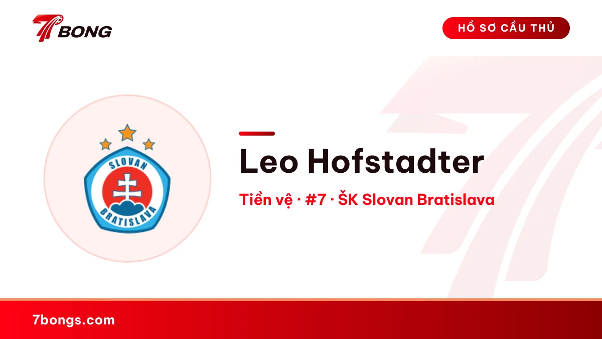 Leo Hofstadter — ŠK Slovan Bratislava