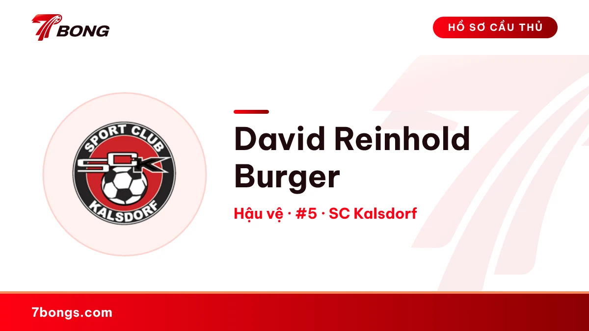 David Reinhold Burger — SC Kalsdorf