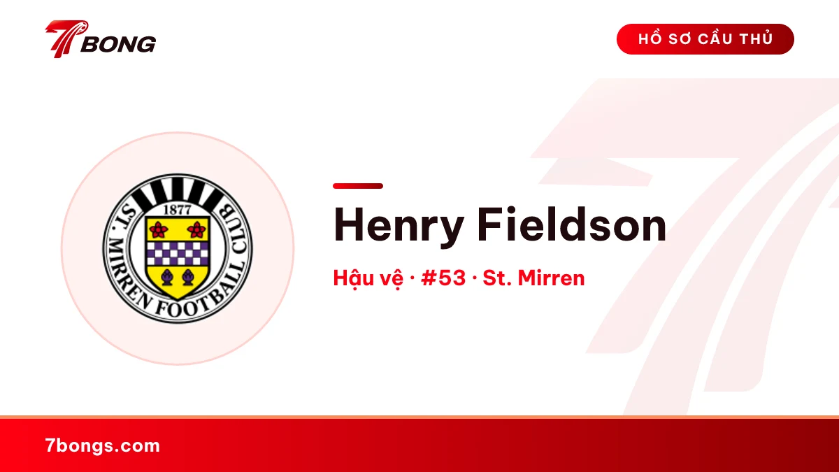 Henry Fieldson — St. Mirren