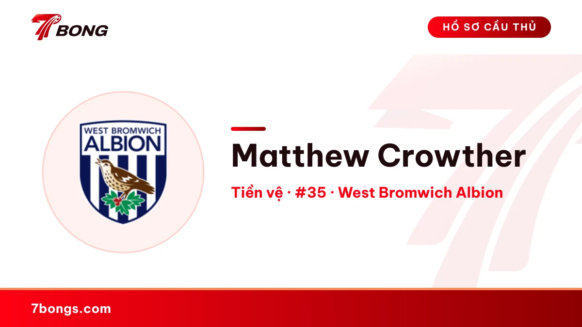 Matthew Crowther — West Bromwich Albion