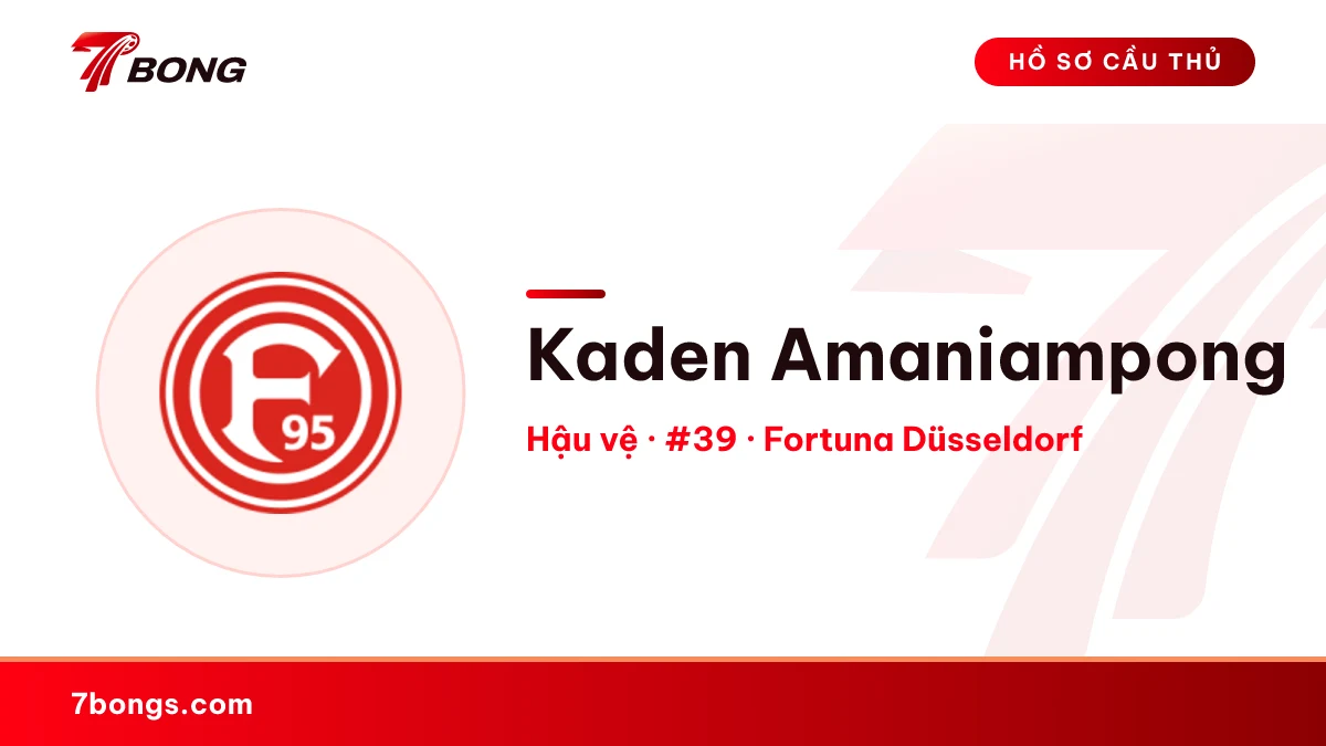 Kaden Amaniampong — Fortuna Düsseldorf