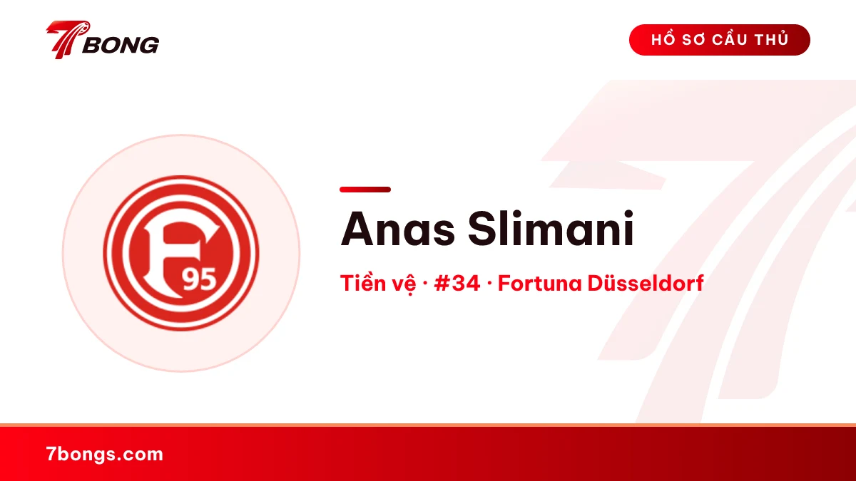 Anas Slimani — Fortuna Düsseldorf