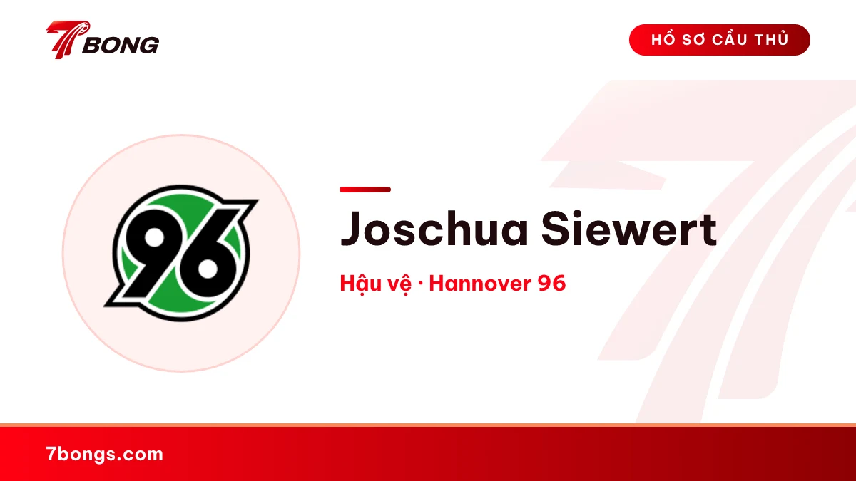 Joschua Siewert — Hannover 96