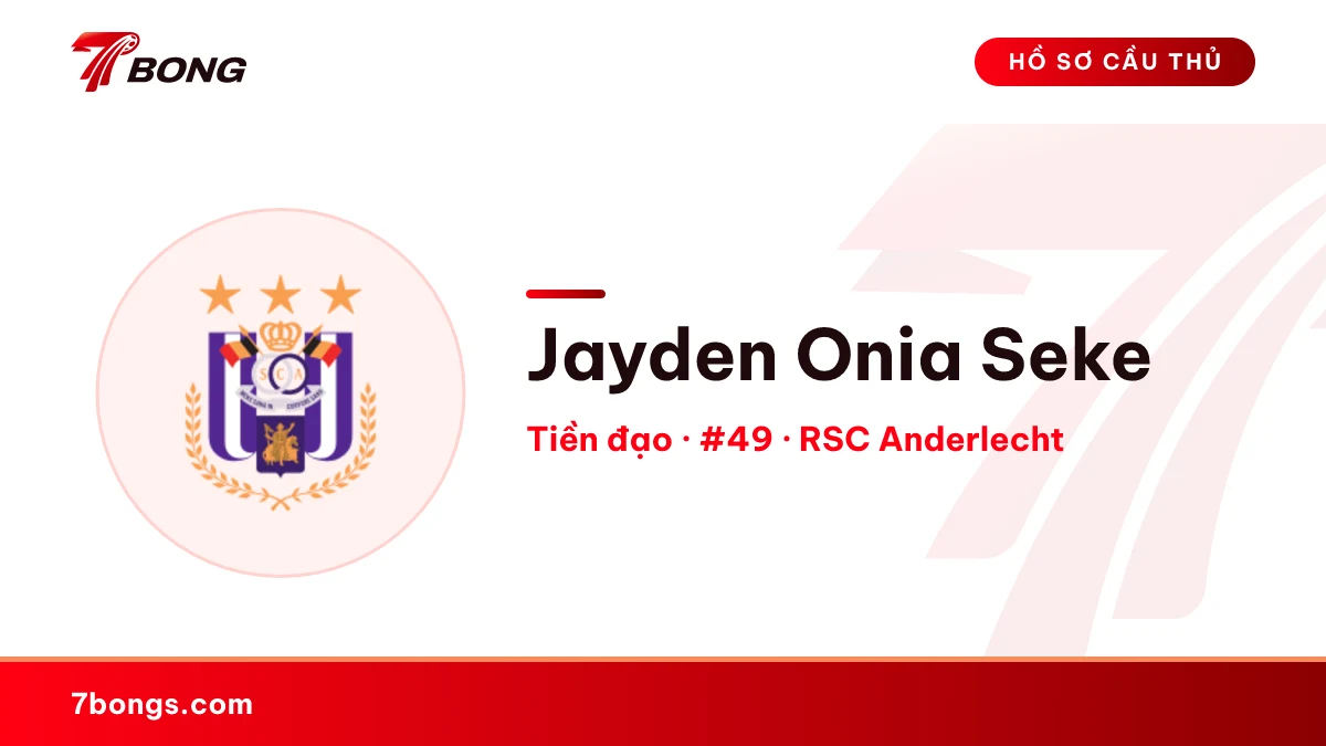 Jayden Onia Seke — RSC Anderlecht