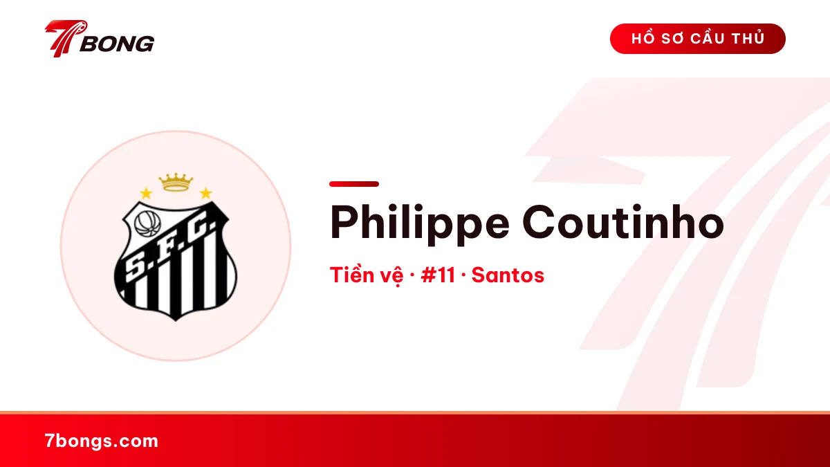 Philippe Coutinho — Santos
