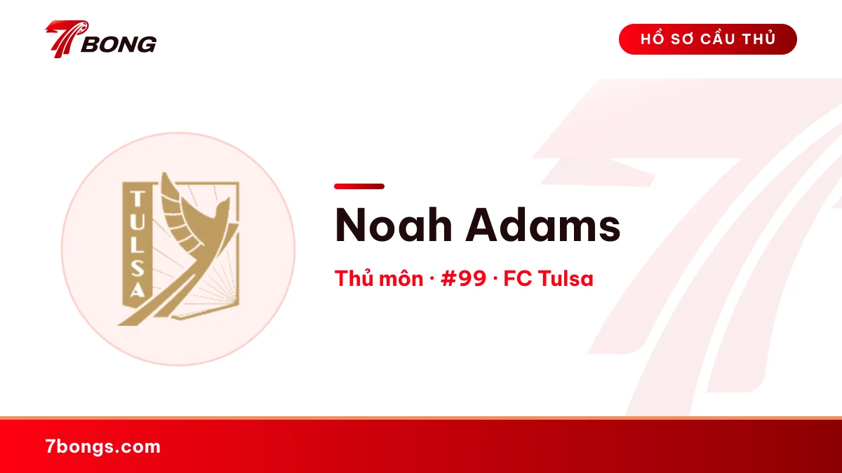 Noah Adams — FC Tulsa