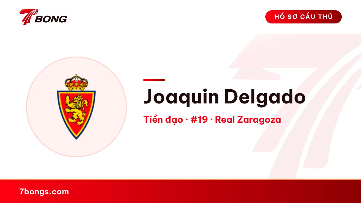 Joaquin Delgado — Real Zaragoza