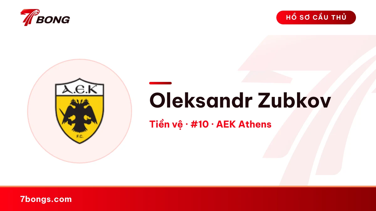 Oleksandr Zubkov — AEK Athens