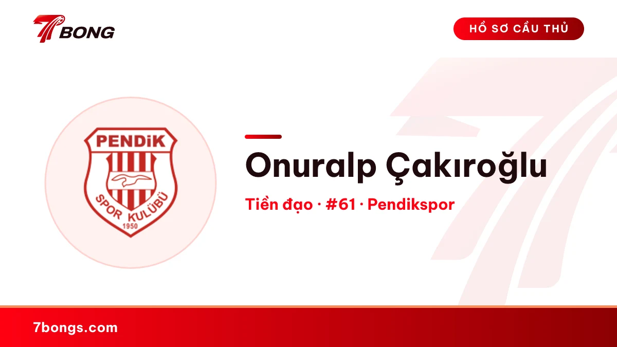 Onuralp Çakıroğlu — Pendikspor