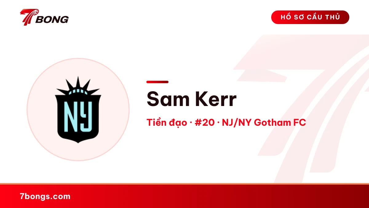 Sam Kerr — NJ/NY Gotham FC