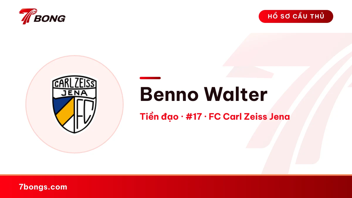 Benno Walter — FC Carl Zeiss Jena
