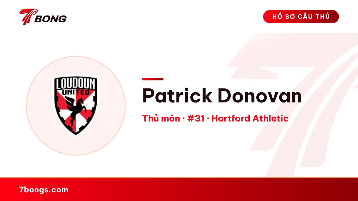 Patrick Donovan — Hartford Athletic