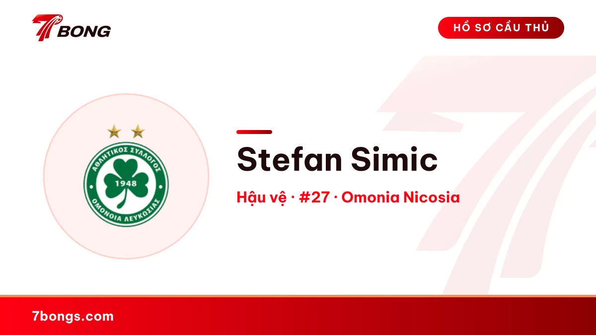 Stefan Simic — Omonia Nicosia