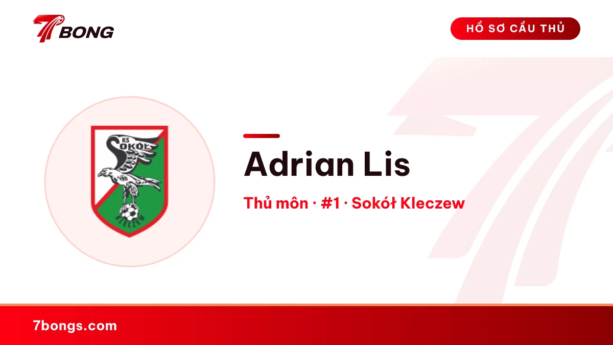 Adrian Lis — Sokół Kleczew