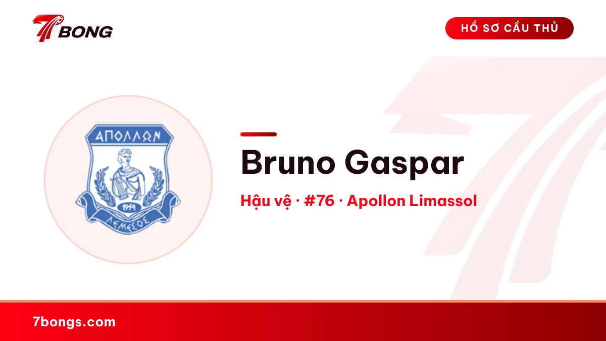 Bruno Gaspar — Apollon Limassol