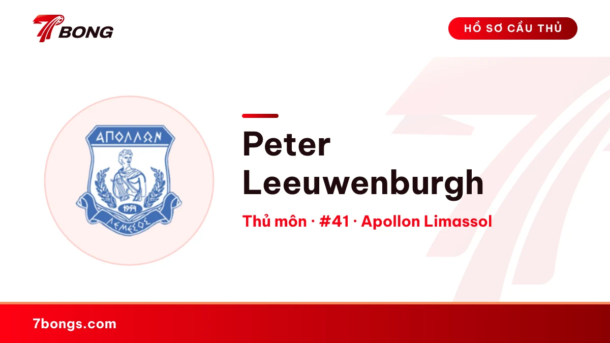 Peter Leeuwenburgh — Apollon Limassol