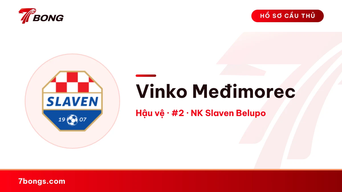 Vinko Međimorec — NK Slaven Belupo