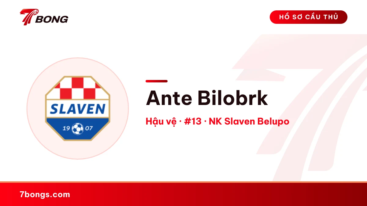 Ante Bilobrk — NK Slaven Belupo