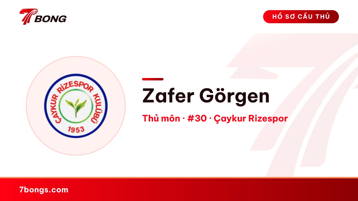 Zafer Görgen — Çaykur Rizespor