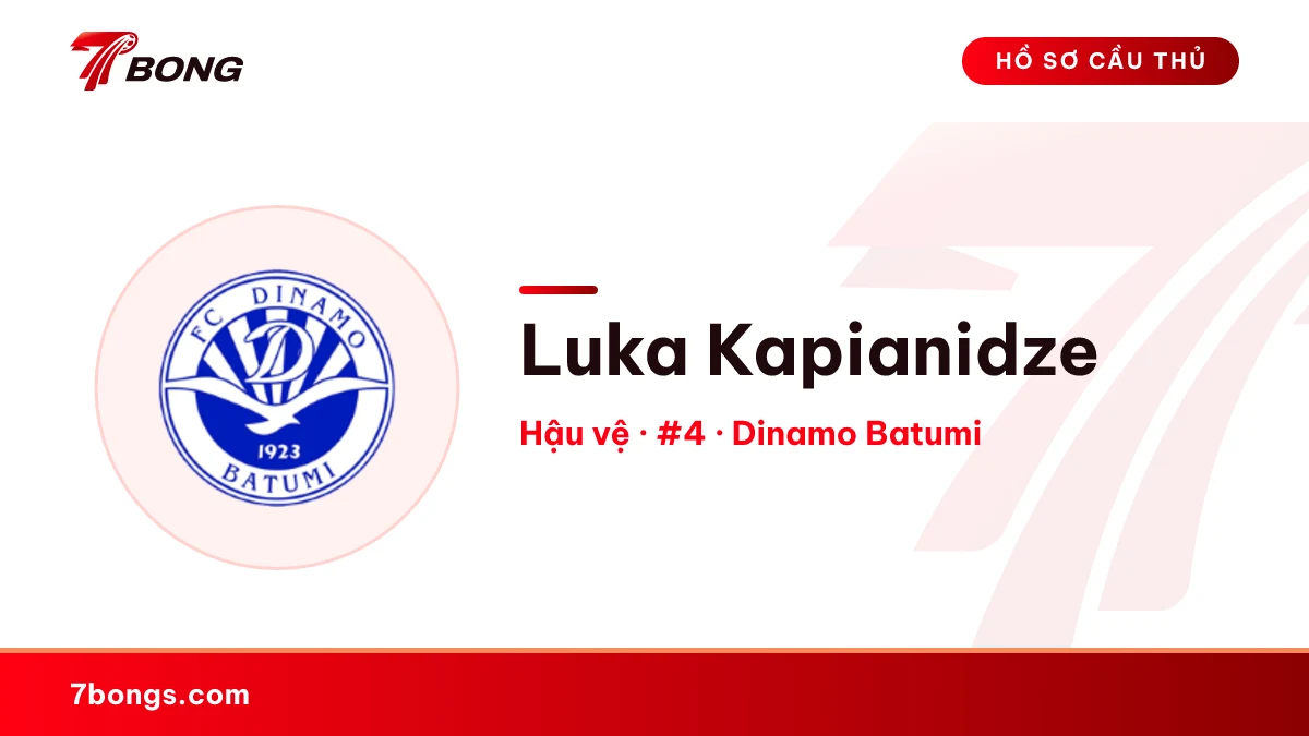 Luka Kapianidze — Dinamo Batumi