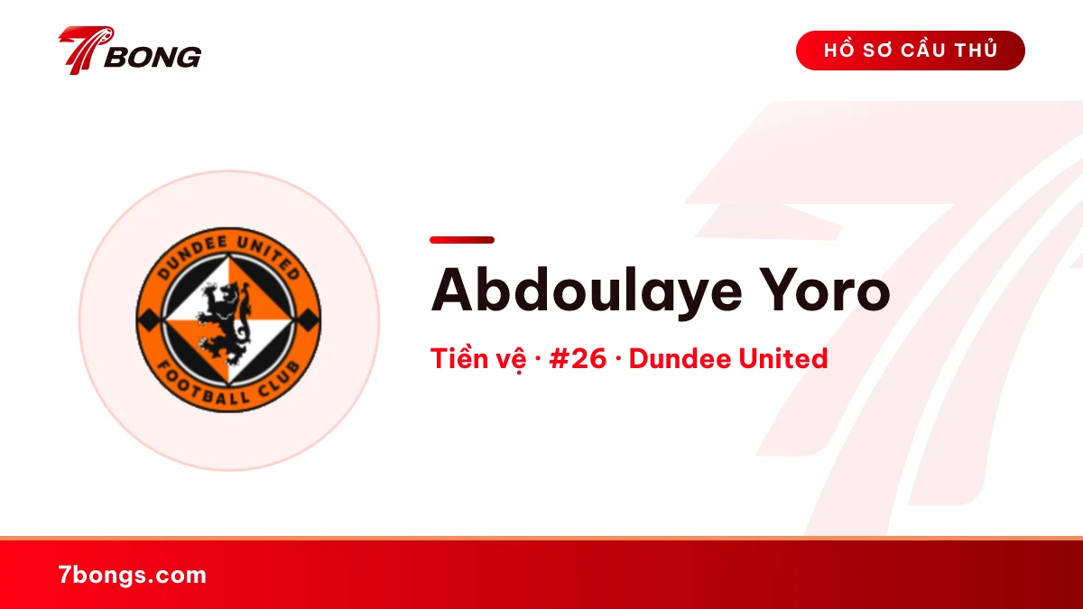 Abdoulaye Yoro — Dundee United