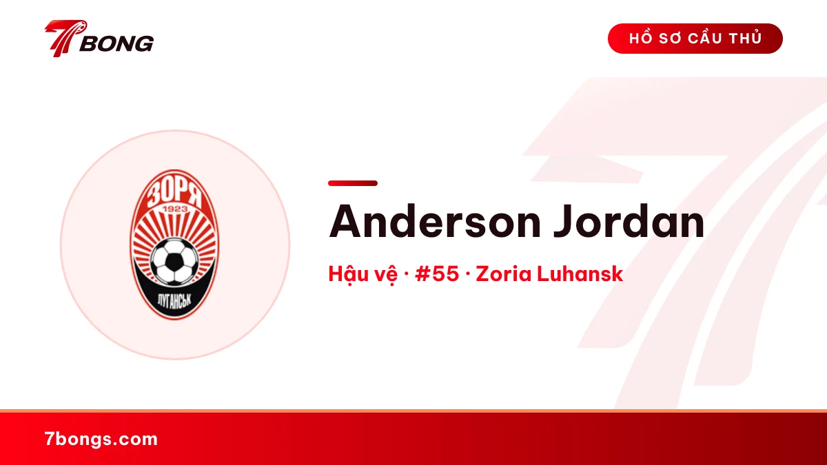 Anderson Jordan — Zoria Luhansk