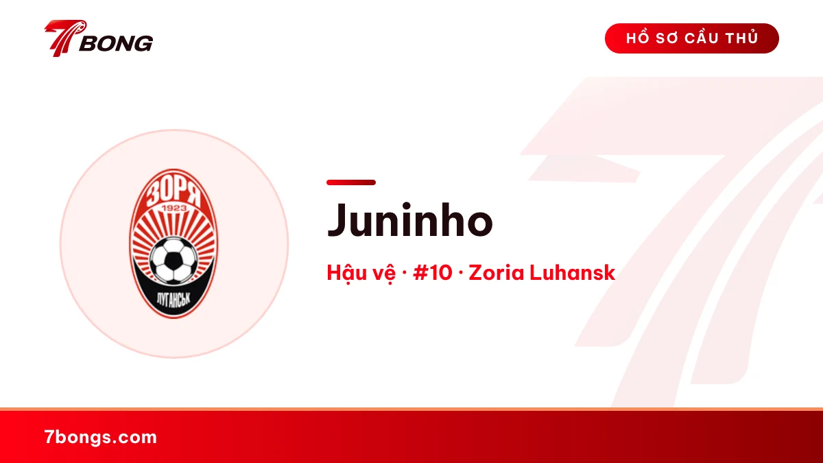 Juninho — Zoria Luhansk
