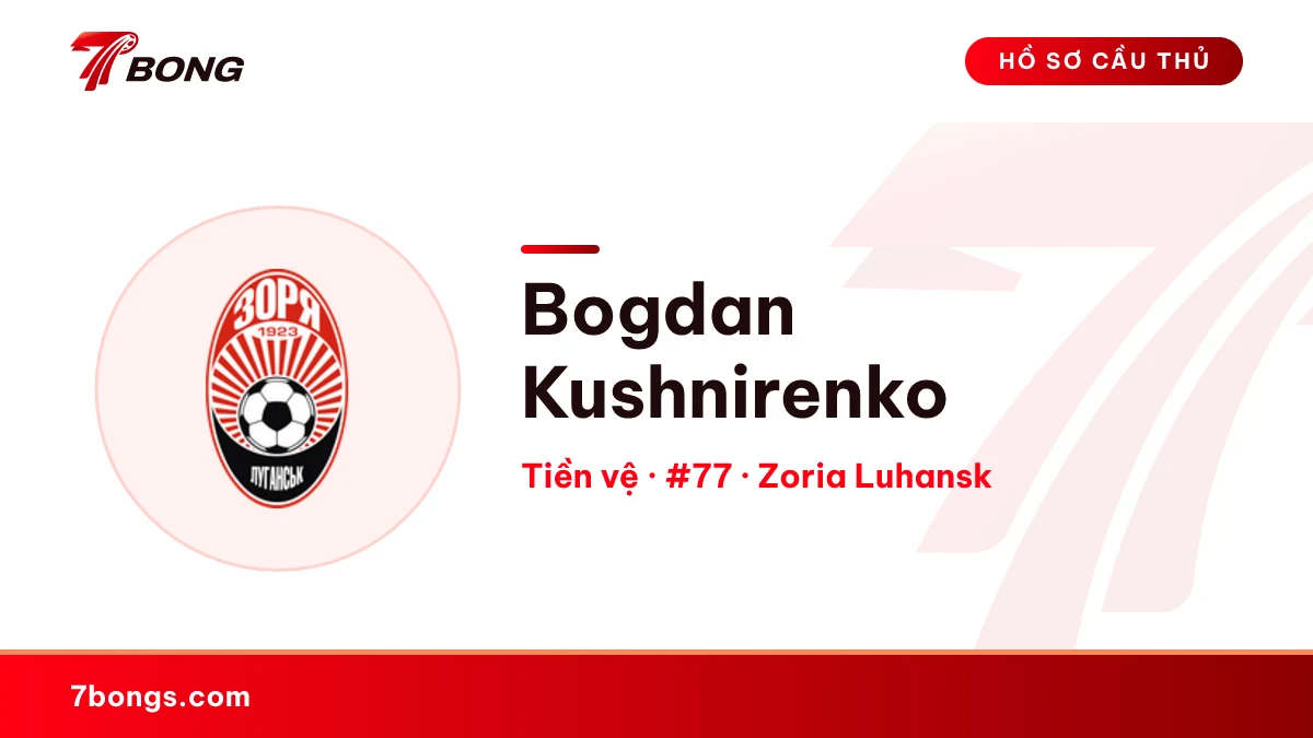 Bogdan Kushnirenko — Zoria Luhansk