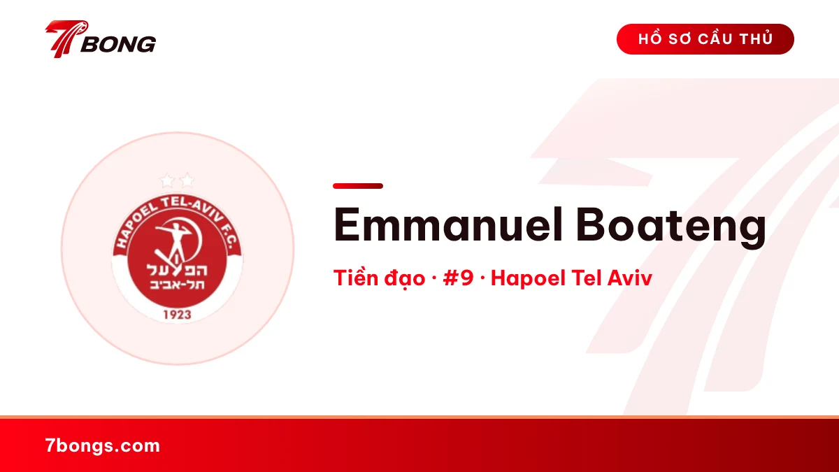 Emmanuel Boateng — Hapoel Tel Aviv