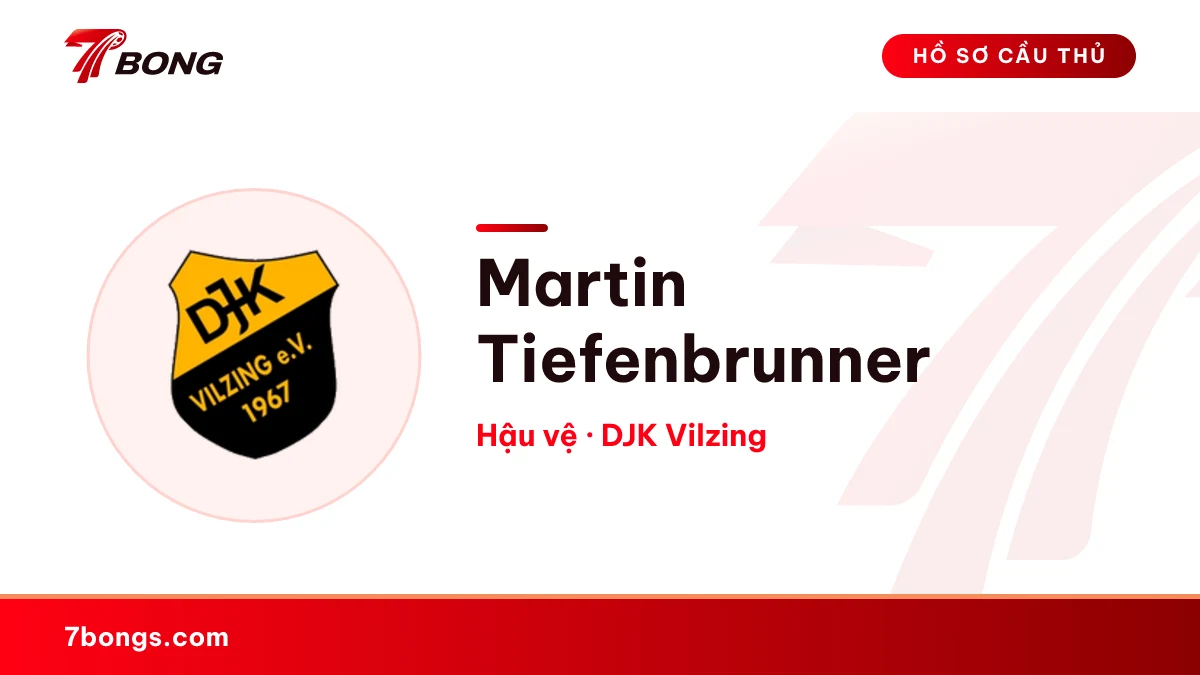 Martin Tiefenbrunner — DJK Vilzing