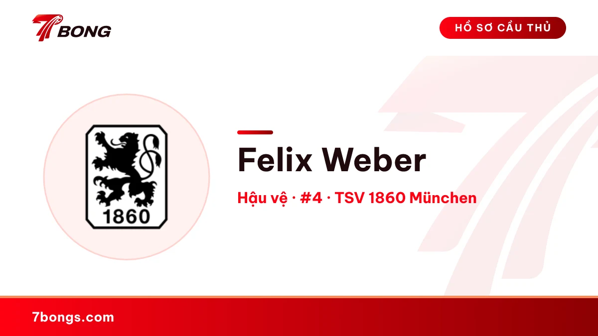 Felix Weber — TSV 1860 München