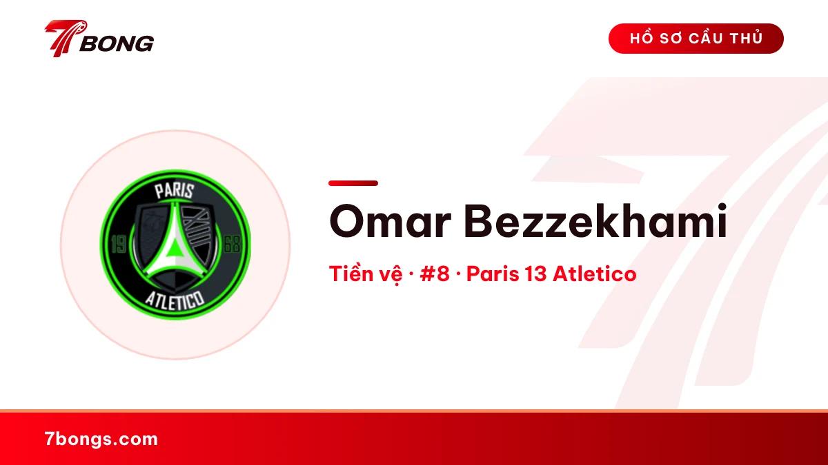 Omar Bezzekhami — Paris 13 Atletico